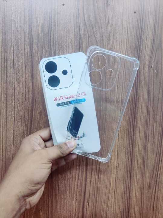 TRANSPARENT BACK COVER FOR OPPO A3X OPPO A3X SOFT COVER