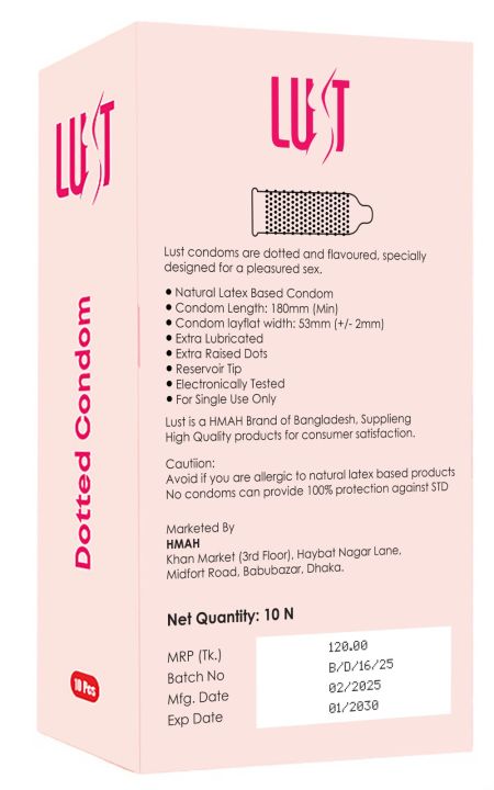 Lust%20Dotted%20&%20Mix%20Flavored%20Condom%2010pcs%20Pack%20-%20Image%203