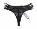 Transparent thin belt thongs T back thongs women panties.