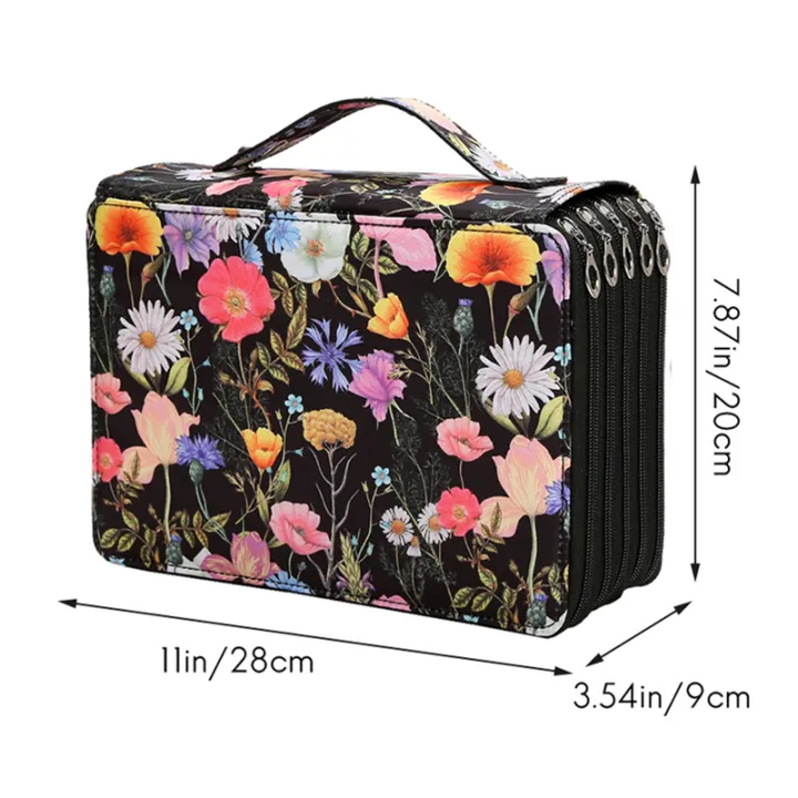 250%20Slots%20Colored%20Pencil%20Case%20Organizer%20with%205%20Layer%20Zipper-Large%20Capacity%20Pens%20Storage%20Holder%20Bag%20for%20Student%20Artist%20C%20-%20Image%202