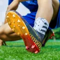 ALIUPS Size 35-46 Golden Soccer Shoes Sneakers Cleats Professio2023nal Football Boots Men Kids Futsal Football Shoes for Boys Girl. 