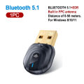 Zexmte 50M USB Bluetooth Adapter Wireless Bluetooth 5.1 EDR Audio Dongle Transmitter Receiver Free Drive for Windows 8/8.1/10/11. 