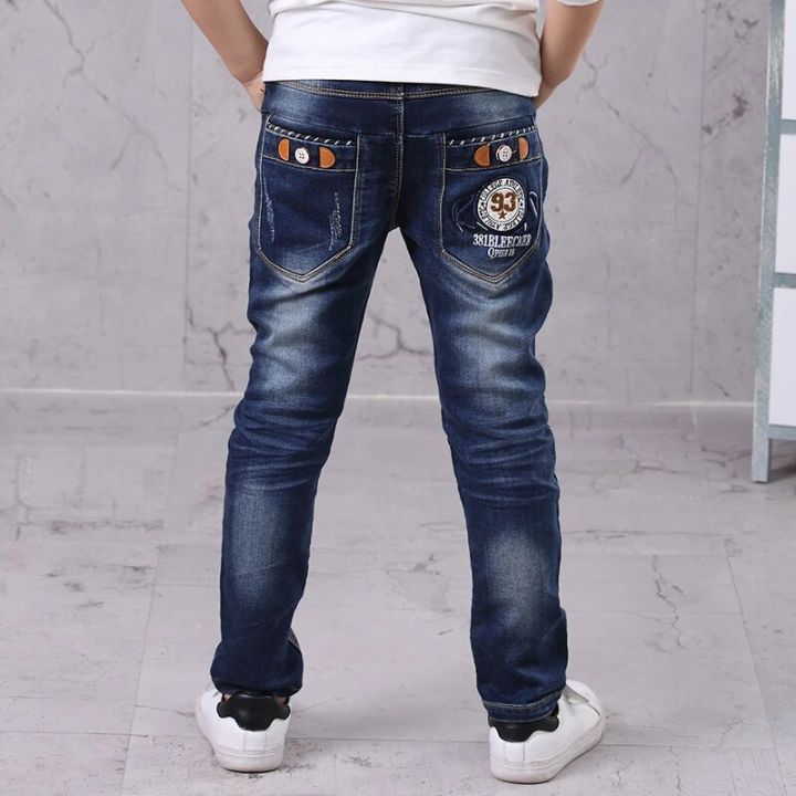 IENENS Kids Boys Denim Clothes Pants Children Wears Clothing - Main Image