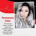 Fashion Smoky Gray Hair Dye Ash Gray Hair Dye Non-Greasy Fashion Color Hair Dye Hair Styling Hair Dye. 