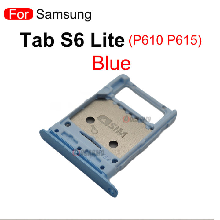 For%20Samsung%20Galaxy%20Tab%20S6%20Lite%20P610%20P615%20MicroSD%20Nano%20Sim%20Card%20Tray%20Slot%20Holder%20Replacement%20Parts%20-%20Image%202