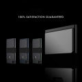 SEMORID New Men Business Credit Card Pop Up Wallet RFID Blocking Slim Minimalist Card Holder (Binding strap + aluminum sheet).