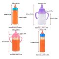 Large size Baby Doll Feeding Bottle Set Baby Care Toy Stroller 2pcs Milk And Juice Bottles With Toy Pacifier For Baby Dolls.