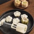 Baking Tools Flower Shaped Mooncake Mold 3D Pattern Non-stick DIY Cake Mold Bakeware Plastics Cookie Stamps Fondant Decoration. 