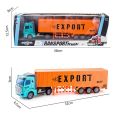 Semi-trailer Heavy-duty Truck Eneering Dump Truck Transrtation Container Truck Oil Tanker Boy Model Vehicle Toy Model Car. 