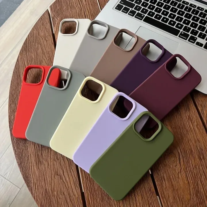 Original%20Dark%20Purple%20Liquid%20Silicone%20Phone%20Case%20for%20iPhone%2015%20Pro%20Max%2014%2013%2012%2011%20Pro%20Max%20XR%20XS%20X%2015ProMax%20Full%20Protective%20Cover%20-%20Image%202