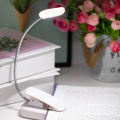 Battery LED Table Lamp Clip-on Portable Reading Light Flexible Portable Book Night Light Eye Protection Mini Study Desk Lamp.