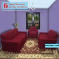 3+2+1 Seater Soft Turkish Spandex Elastic Sofa Cover. 