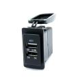 Car Auto DC 5V 2.4A Socket Splitter LED Dual Port USB Charger Plug Power Adapter(null). 