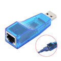 Kebidu 5/10/100Mbps USB 2.0 to RJ45 Ethernet Network LAN Card Adapter for Computer Laptop PC.