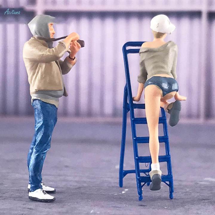 1/64%20Figures%20Ladder%20Miniatures%20Layout%20Street%20Scene%20DIY%20Projects%20S%20Scale%20-%20Image%202