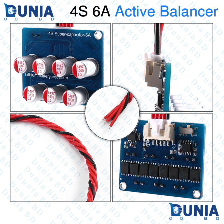4S%206A%20Active%20Balancer%20Super%20Capacitor%20Battery%20Equalizer%20Board%20-%20Image%203
