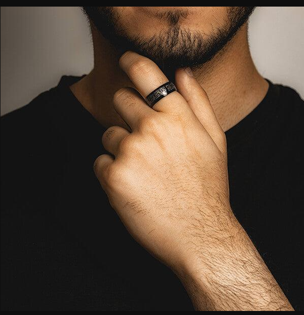 Religious Muslim Islamic Ornaments Halal Rings Couple Ringsshahada-kalima-ring