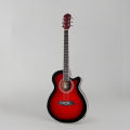 TGM Acoustic Guitar - Maroon.