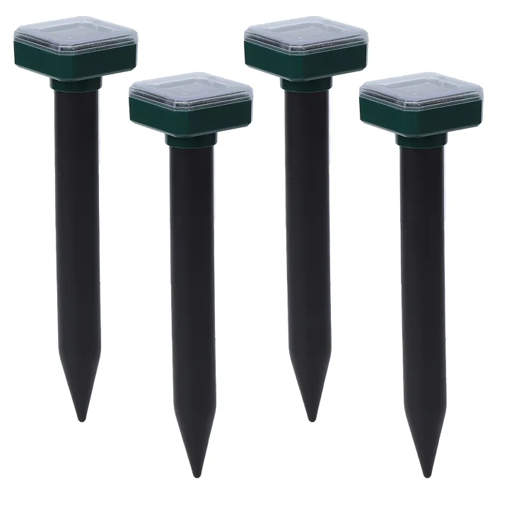 GC%20Ultrasonic%20Solar%20Powered%20Mole%20Repellent%204%20Pack%20Outdoor%20Waterproof%20Gopher%20Snake%20Vole%20Repellent%20For%20Lawn%20Garden%20-%20Image%202