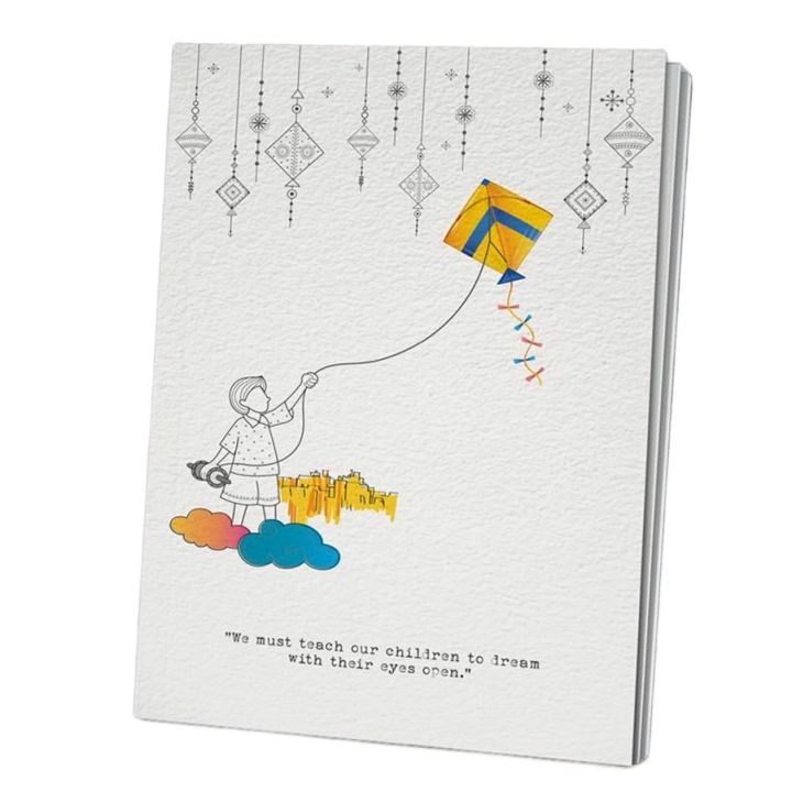 PaperTree Notebook Sketchbook & Drawing Pad – Perfect for Graphite, Colour Pencils, Pastels, Charcoal, Oil Pastels & Metallic Fineliners