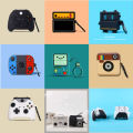 3d Retro Earphone Case For 1 2 3 Pro Tws Wireless Headphone Box Camera Game Controller Soft Silicone Protective Cover.