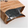 Thermal Cooler Insulated Kraft Foldable Reusable Leakproof paper Breakfast Bento Bag Container Portable Large Capacity Kid Women.