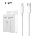 20W Fast Charger USB-C to Lightning PD Data Cable for iPhone 14/13/12/11. 