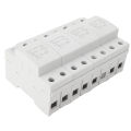 PV AC Surge Protector Stable Performance PC Shell Surge Protective Device Safe 35mm Rail Mounting 440VAC Built in Short Circuit Technolog for Hotel. 