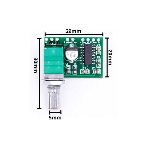 PAM8403%205V%20Power%20Audio%20Amplifier%20Board%20with%20Volume%202%20Channel%203W%20Volume%20Control%20Module%20-%20Image%206