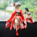 New 14cm Yosuga no Sora Anime Figure Kasugano Sora Bunny Girl Model Host Computer Chassis Decor Car Ornaments Toy have box.