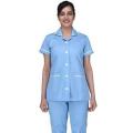 Women Nursing Tunic Uniform Healthcare Beauty Tops Medical Scrub Workwear suit Set Qualityful - Easy To care and Longive.