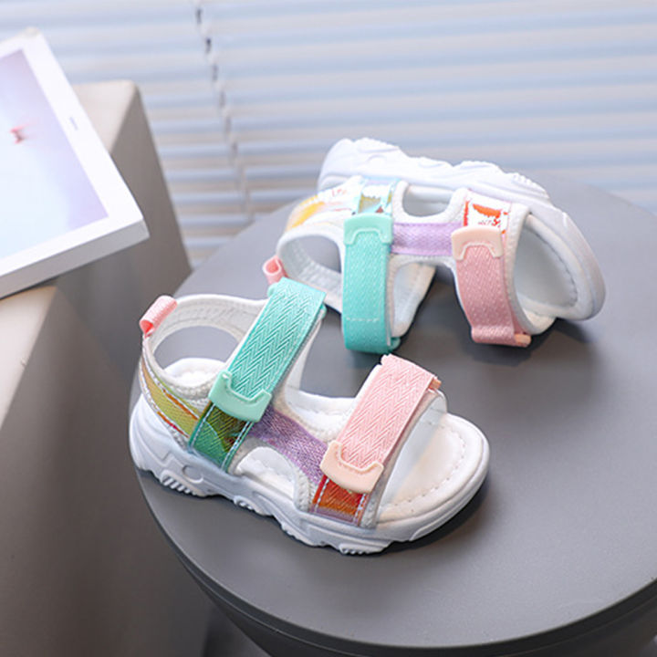 Yfashion%20Baby%20Beach%20Sandals%20Colorful%20Soft%20Sole%20Anti-slip%20Breathable%20Magic%20Sticker%20Toddler%20Shoes%20For%201-3%20Years%20Old%20For%20Girls%20-%20Image%207