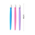 1Piece Random Color Nail Art Silicone Pen Press Scrape Tool DIY Nail Art Tools Professional Manicure Accessories.