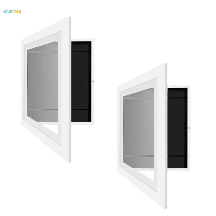 2x%20Wooden%20Photo%20Frame,%20Frame%20Front%20Opening%20Card%20Display,%20Glass%20Floating%20Front%20Open%20Artwork%20Picture%20Frame%20for%20Living%20Room,%20Baby%20Shower%20-%20Image%205