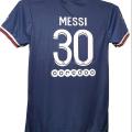 "MESSI 30" Paris Saint Germain (PSG) 2021/22 Home Premium Quality Jersey.