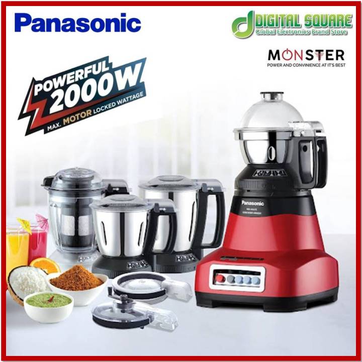 Panasonic MX-AE475 Monster Series 2000 Watt Super Mixer Grinder