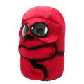 Ushanka Women's Autumn and Winter Northeast China Velvet Thickened Warm Hat Men's Riding Electric Motorcycle Winter Cold-Proof Windproof.
