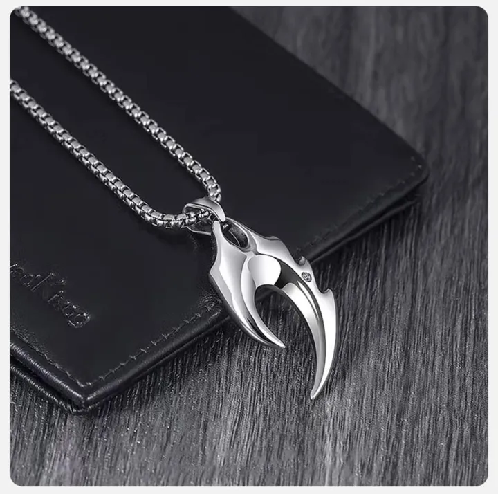Fashion%20New%20Pendant%20Necklace%20Men%20Punk%20Trendy%20Simple%20Stainless%20Steel%20Chain%20-%20Image%204