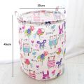 【Cathery Baby Store】3 Style Barrel Folding Storage Creative Laundry Box Clothes Basket Bra Necktie Socks Organizer Bin.