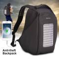 16 inch Waterproof Solar Panel Backpack Laptop USB Charger Outdoor Travel Camping Bags(null). 