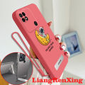 Casing redmi 9c redmi 10a xiaomi redmi 9c phone case Softcase Liquid Silicone Protector Smooth shockproof Bumper Cover new design astronaut with holder aesthetic YTXJCB01.