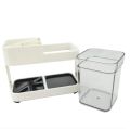Toothbrush Box Holder 1 Cup Bathroom Storage Toilet Two Removable Toothbrush Box.