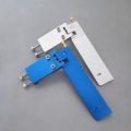 RC Boat Aluminium Alloy Brand 75mm Metal Suction Water Rudder for Remote Control RC Boats CNC Parts Blue.