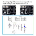 4Pcs NRF24L01+PA+LNA Wireless Module with Antenna 1100 Meters. 