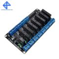 【The road to happiness Store】8 Channel 5V Relay 250V2A 5V 8 Channel Level Solid State Relay Module High level trigger.