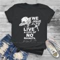 Live A Life Ace TShirt For Girls One Piece Sanji Anime Tops Cute Lady T Shirt Homme Printed.