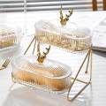 Dried Fruit Salad Plate Organizer Snack Dishes for Cookies Candies Cupcake. 