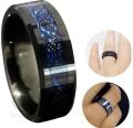 Style Stainless Steel Radium Ring for Men and Boys. 