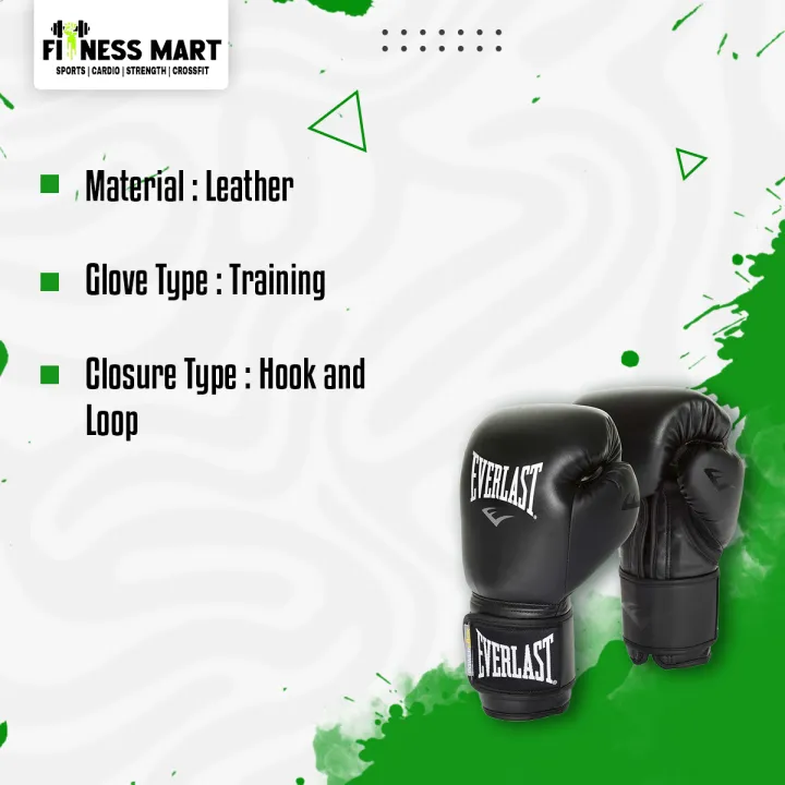 Everlast%20Leather%20Boxing%20Gloves%20-%201%20Pair%20-%20Fitness%20Mart%20-%20Image%202