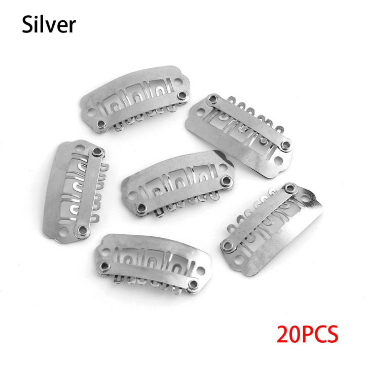 %E3%80%90happy%20one%E3%80%9120Pcs/Set%2032mm%20Metal%20U-Shape%20Wigs%20Hair%20Snap%20Clips%20Holder%20Hairpins%20Barrettes%20Women%20Hair%20Accessories%20-%20Image%202